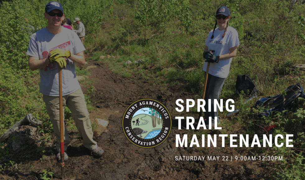 Spring Trail Maintance Work Day at Mount A