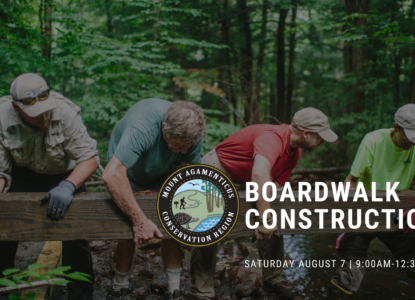 August Volunteer Community Work Day Boardwalk Construction