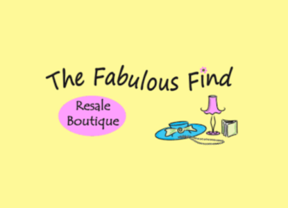 Logo for the Fabulous Find Resale Boutique.