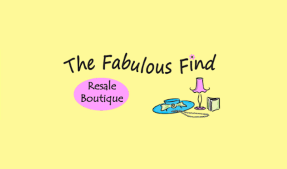 Logo for the Fabulous Find Resale Boutique.