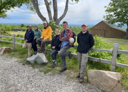 Mount Agamenticus Crew at summit